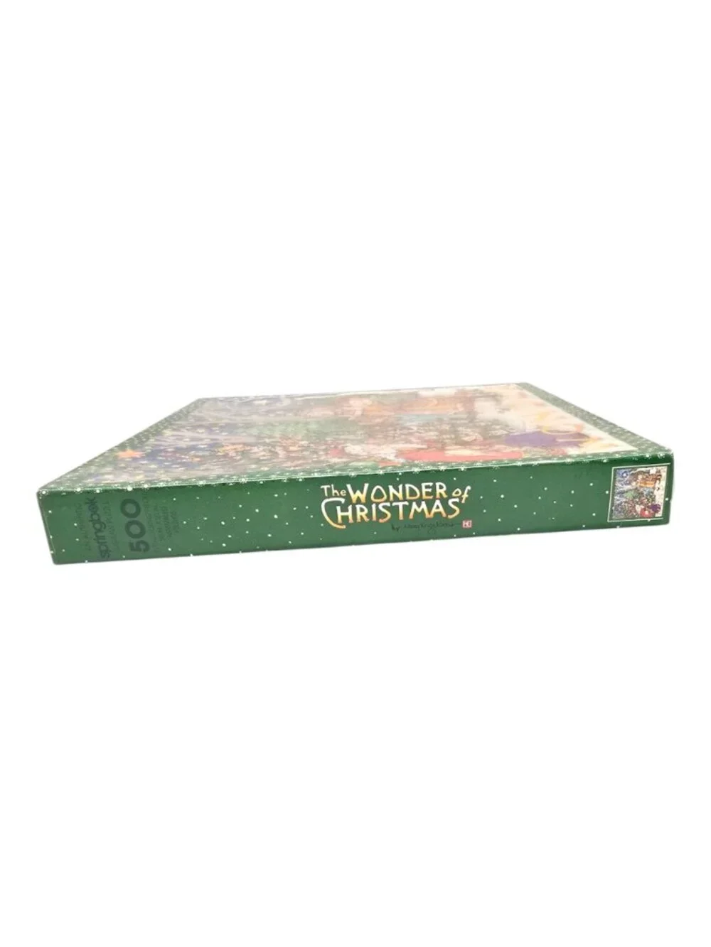 Vtg Brand NEW Mary Engelbreit The Wonder of Christmas Springbok Puzzle 500 Piece